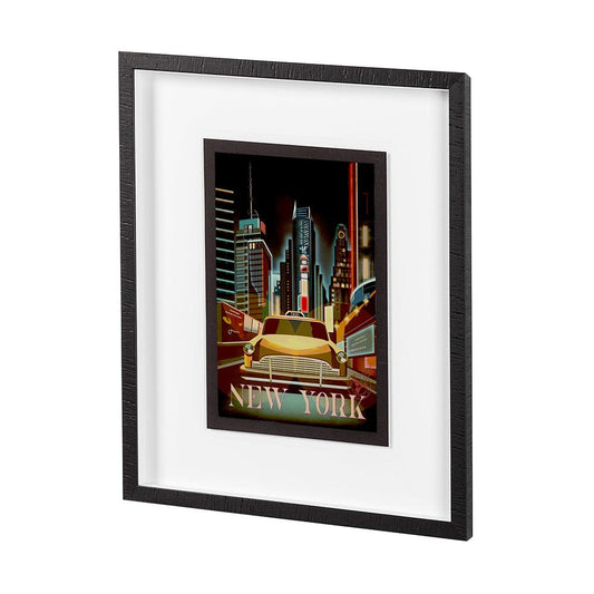 Mercana - New York Go USA M by Mercana Studio a Framed Art Print Matted under Glass - 13695 view 2