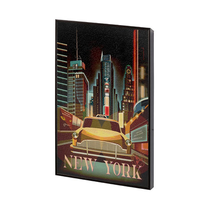 Mercana - New York Go USA SM by Mercana Studio a Hand Embellished Decograph Framed Art Print - 13701 view 2
