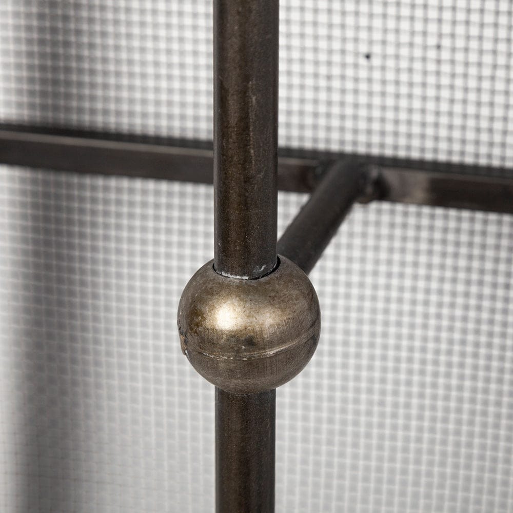 Mercana - Newcomb 7x53.5 Gold/Black Metal Meshed Rectangular Wall Sconce - 67950 view 5