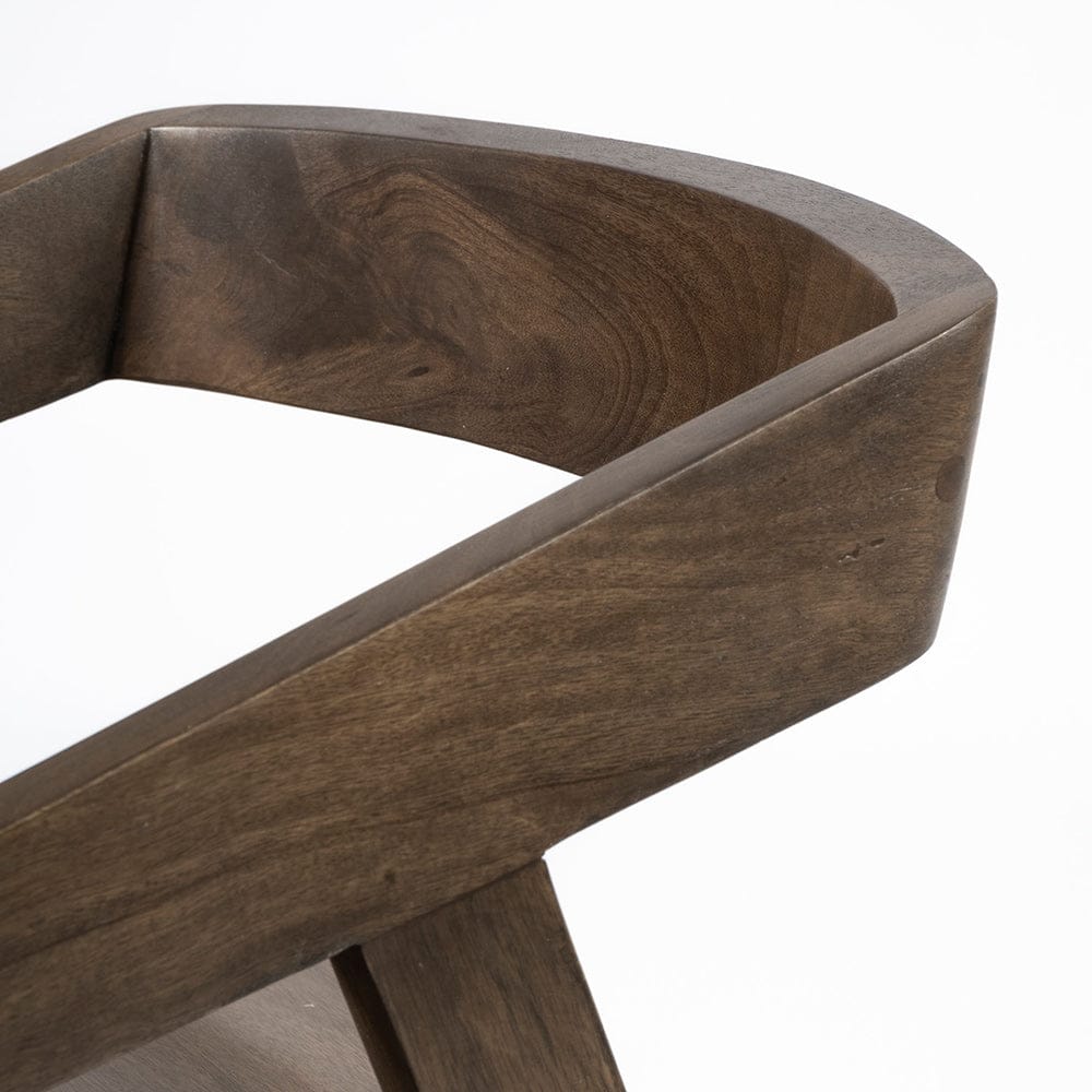 Mercana - Nicholas I Onyx Brown Solid Wood Dining Chair - 68852 view 9