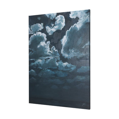 Mercana - Night cloud II by Mercana Studio a Hand Embellished Textured Canvas - 102243-L view 2
