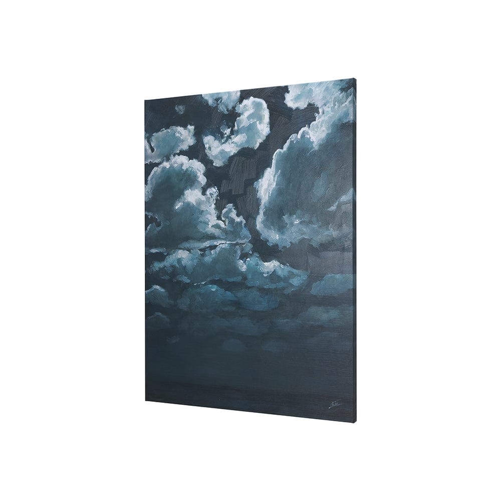 Mercana - Night cloud II by Mercana Studio a Hand Embellished Textured Canvas - 102243-S view 2