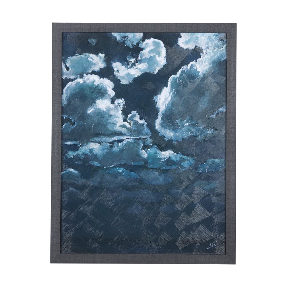 Mercana - Night cloud II by Mercana Studio a Hand Embellished Textured Framed Art Print - 14299 view 1