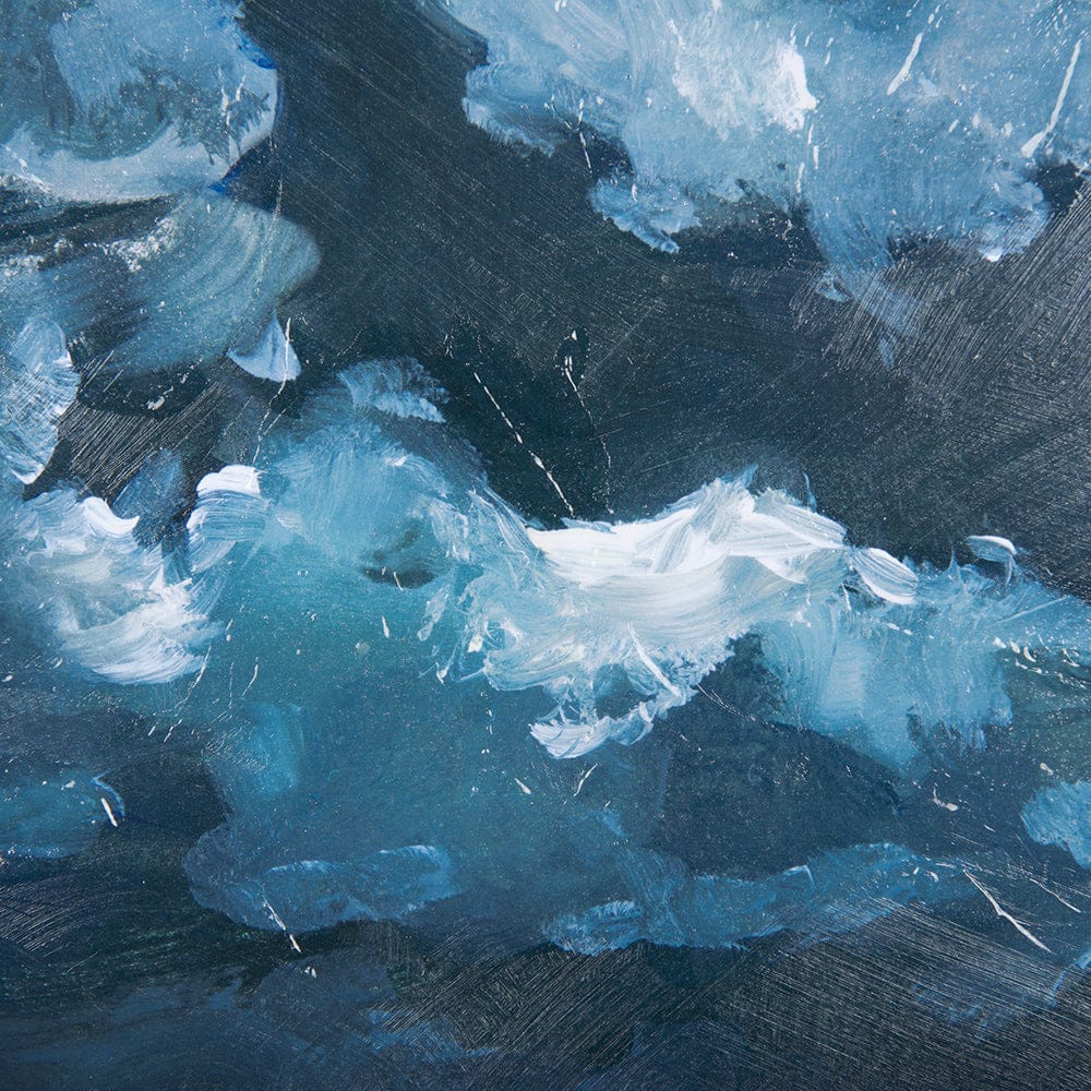 Mercana - Night cloud II by Mercana Studio a Hand Embellished Textured Framed Art Print - 14299 view 6