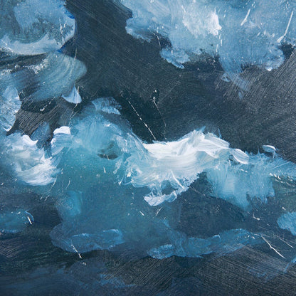 Mercana - Night cloud II by Mercana Studio a Hand Embellished Textured Framed Art Print - 14299 view 6