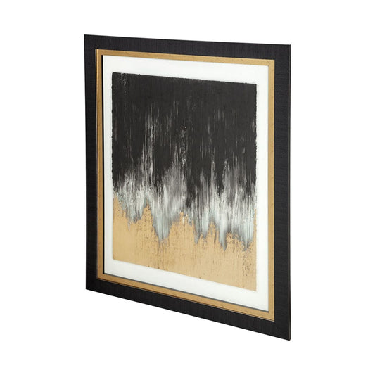 Mercana - Night Fire by Studio M a handmade Original Framed Artwork under Glass - 12462 view 1
