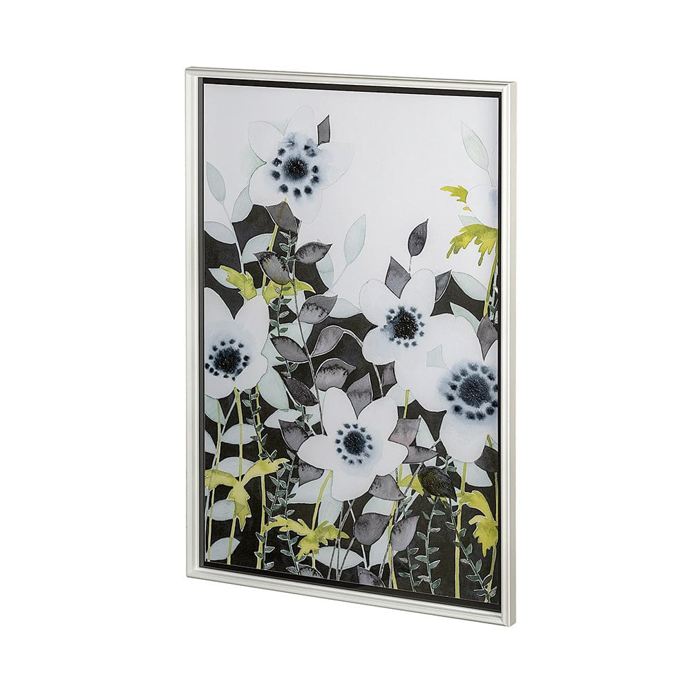 Mercana - Night Foliage I by Grace Popp a Hand Embellished Textured Framed Art Print Matted under Glass - 12955 view 1