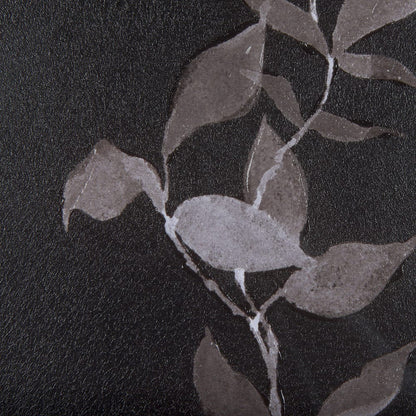 Mercana - Night Leaves II by Mercana Studio a Hand Embellished Textured Framed Art Print Matted under Glass - 14262 view 6