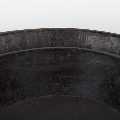 Mercana - Nikita Large Black-Brown Reclaimed Wood Bowls (Set of 2) - 70146 view 5