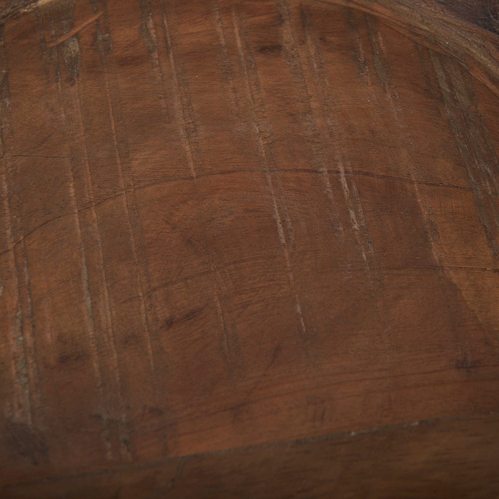 Mercana - Nikita Large Medium Brown Reclaimed Wood Bowls (Set of 2) - 70145 view 7