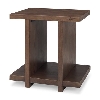 Mercana - Nohr Medium Brown Wood Accent Table - 70108 view 1