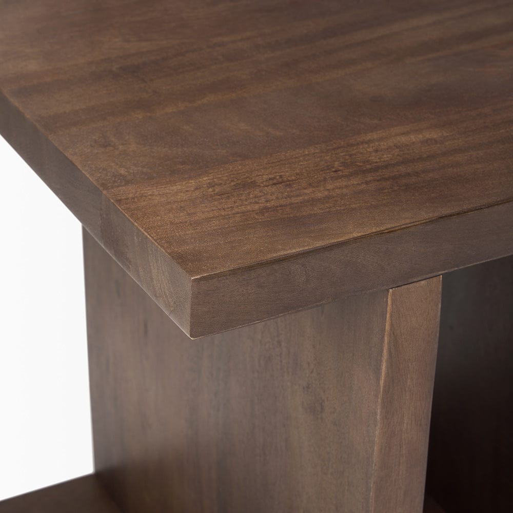 Mercana - Nohr Medium Brown Wood Accent Table - 70108 view 5