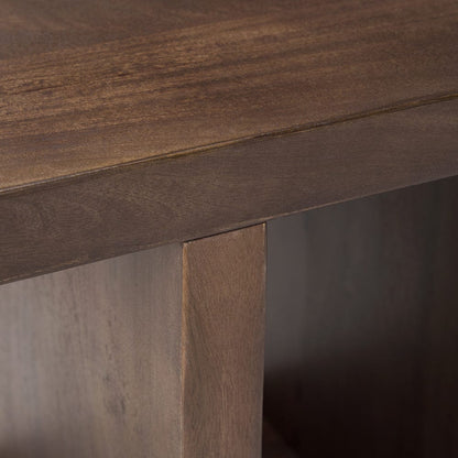 Mercana - Nohr Medium Brown Wood Accent Table - 70108 view 6