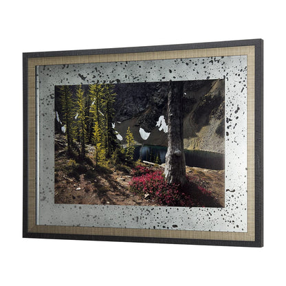 Mercana - North Cascades by Chad Mackay a Framed Art Print Matted under Glass - 14361 view 2