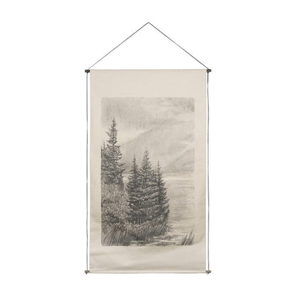 Mercana - Northern Forest I by Mercana Studio a Hand Embelished Textured Framed Art Print - 15406 view 1