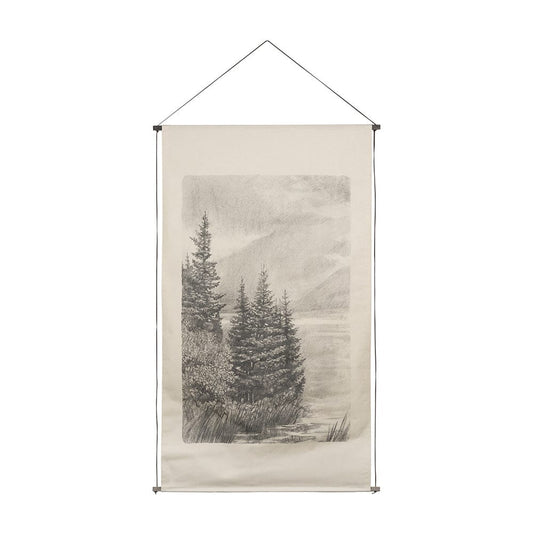 Mercana - Northern Forest I by Mercana Studio a Hand Embelished Textured Framed Art Print - 15406 view 1