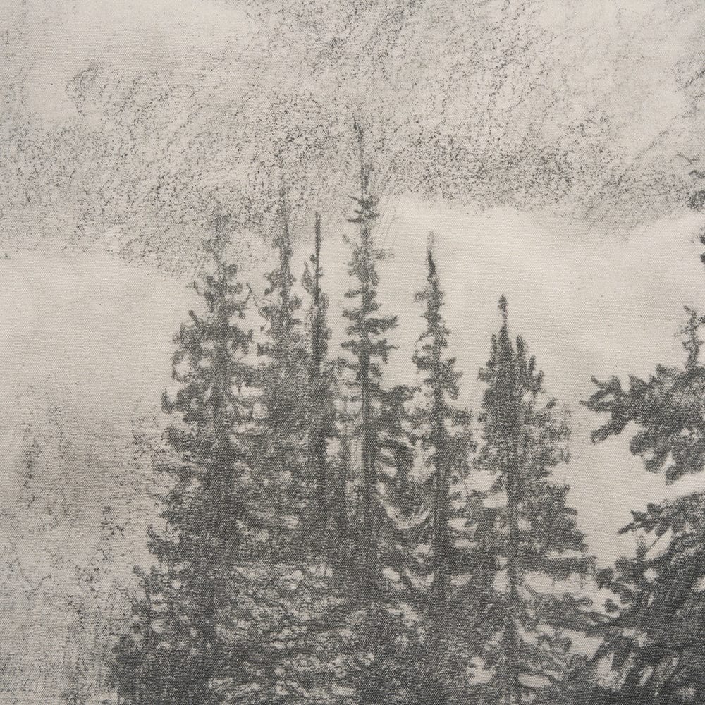Mercana - Northern Forest II by Mercana Studio a Hand Embelished Textured Framed Art Print - 15407 view 5