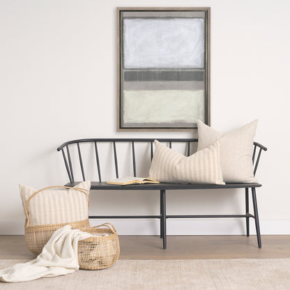 Mercana - Nova 15.0L x 15.0W x 9.4H Light Brown Seagrass Woven Round Basket W/ Long Handle (Set of 2) - 69592 view 8