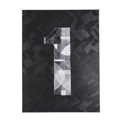 Mercana - Numbers I by Mercana Studio a Hand Embellished Textured Canvas - 102361-L view 1