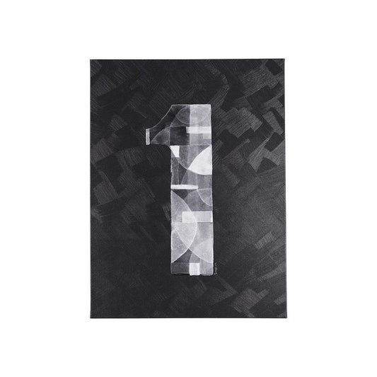 Mercana - Numbers I by Mercana Studio a Hand Embellished Textured Canvas - 102361-S view 1
