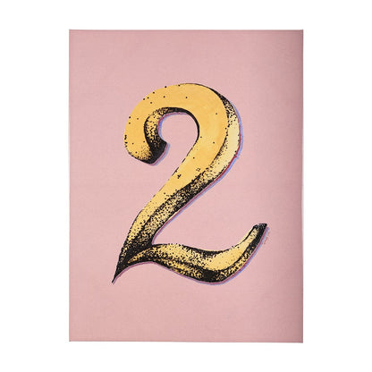Mercana - Numbers II by Mercana Studio a Hand Embellished Textured Canvas - 102362-L view 1