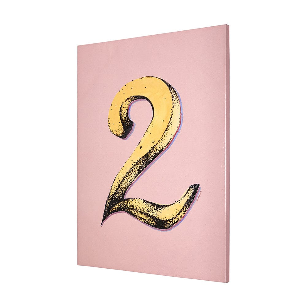 Mercana - Numbers II by Mercana Studio a Hand Embellished Textured Canvas - 102362-S view 2