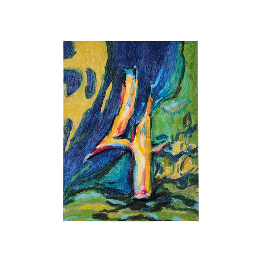 Mercana - Numbers IV by Mercana Studio a Hand Embellished Textured Canvas - 102364-S view 1