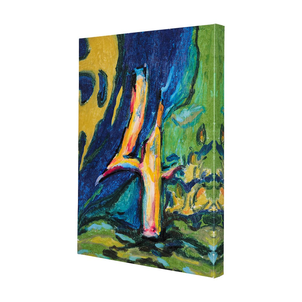 Mercana - Numbers IV by Mercana Studio a Hand Embellished Textured Canvas - 102364-S view 2