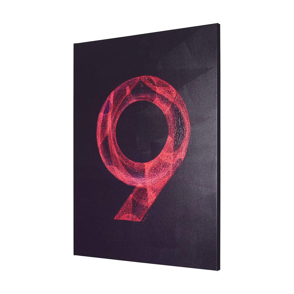 Mercana - Numbers IX by Mercana Studio a Hand Embellished Textured Canvas - 102369-S view 2