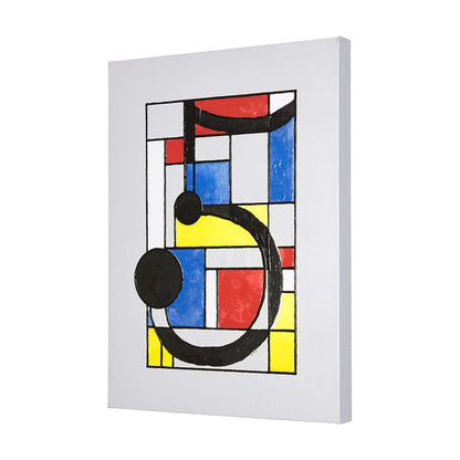 Mercana - Numbers V by Mercana Studio a Hand Embellished Textured Canvas - 102365-L view 2