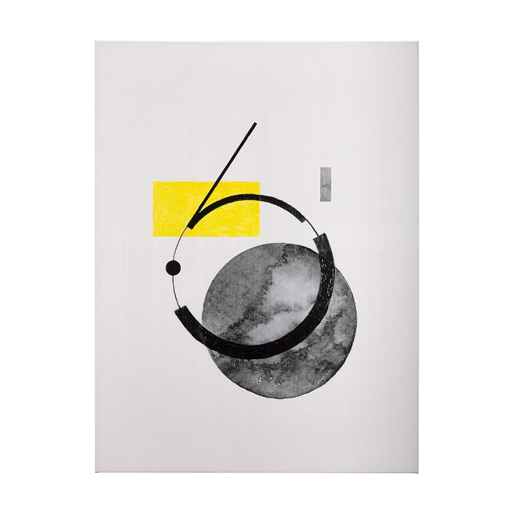 Mercana - Numbers VI by Mercana Studio a Hand Embellished Textured Canvas - 102366-L view 1