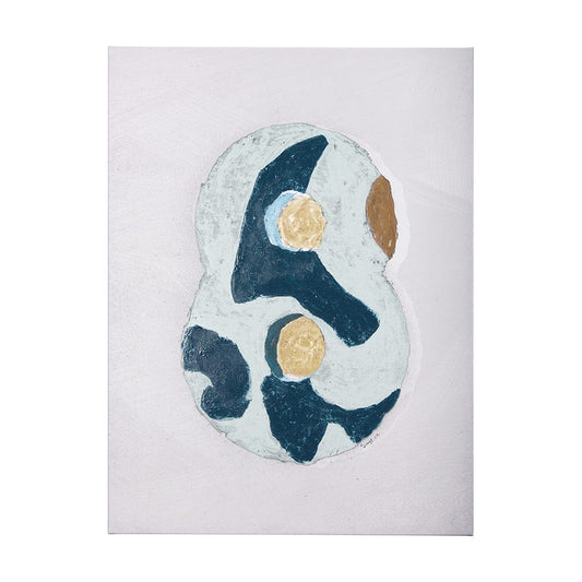 Mercana - Numbers VIII by Mercana Studio a Hand Embellished Textured Canvas - 102368-L view 1