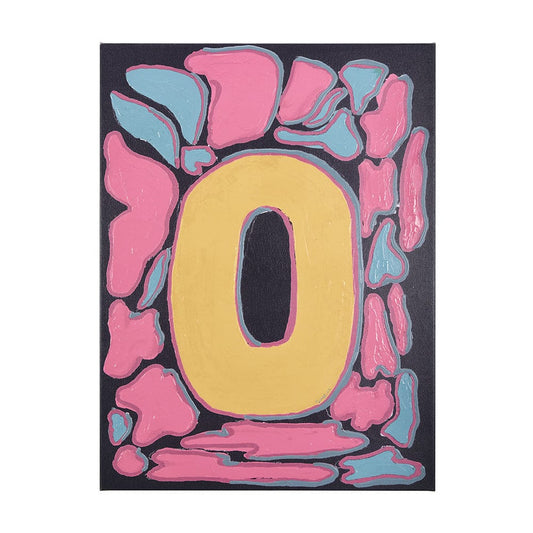 Mercana - Numbers X by Mercana Studio a Hand Embellished Textured Canvas - 102370-L view 1
