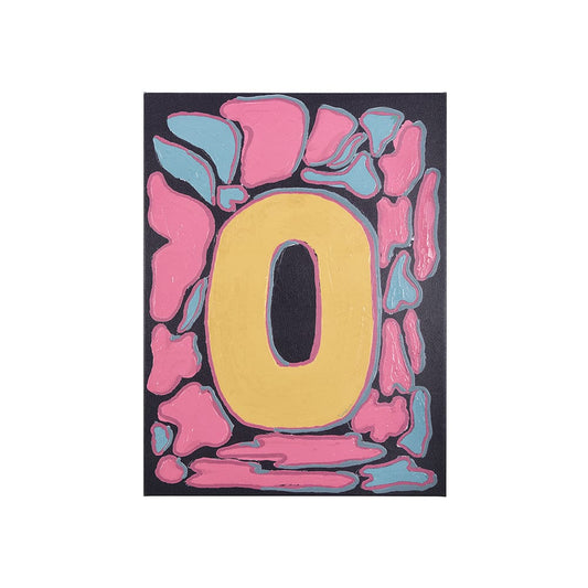 Mercana - Numbers X by Mercana Studio a Hand Embellished Textured Canvas - 102370-S view 1