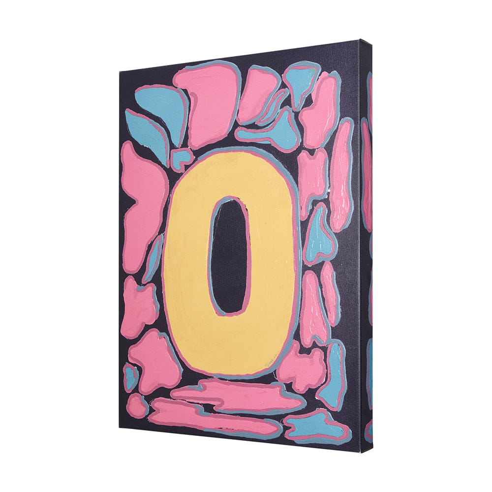 Mercana - Numbers X by Mercana Studio a Hand Embellished Textured Canvas - 102370-S view 2
