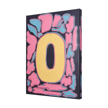 Mercana - Numbers X by Mercana Studio a Hand Embellished Textured Canvas - 102370-S view 2