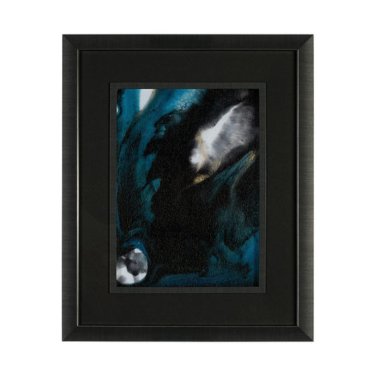 Mercana - Ocean Currents I by Mercana Studio a Hand Embellished Textured Framed Art Print Matted under Glass - 13468 view 1
