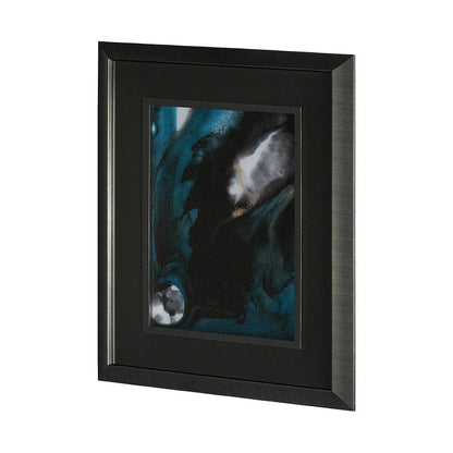 Mercana - Ocean Currents I by Mercana Studio a Hand Embellished Textured Framed Art Print Matted under Glass - 13468 view 2