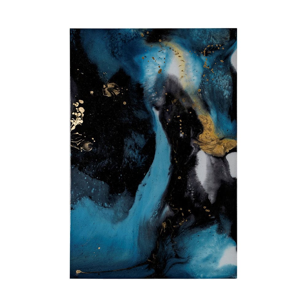 Mercana - Ocean Currents II by Mercana Studio a Hand Embellished Textured Canvas - 101829-L view 1