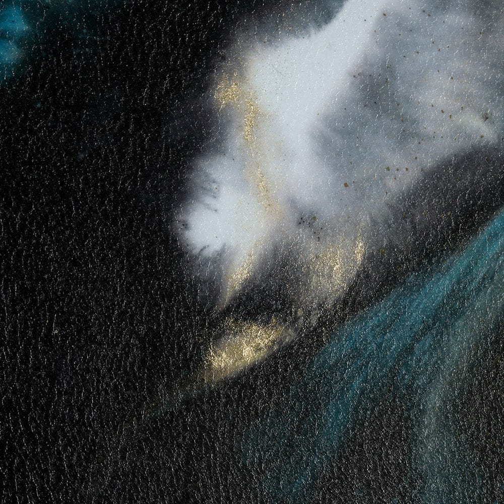Mercana - Ocean Currents II by Mercana Studio a Hand Embellished Textured Framed Art Print Matted under Glass - 13469 view 6