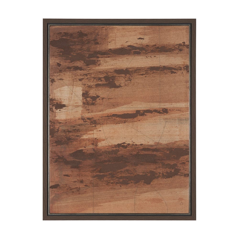 Mercana - Ochre by Mercana Studio a Hand Embellished Textured Framed Canvas - 102684-FL view 1