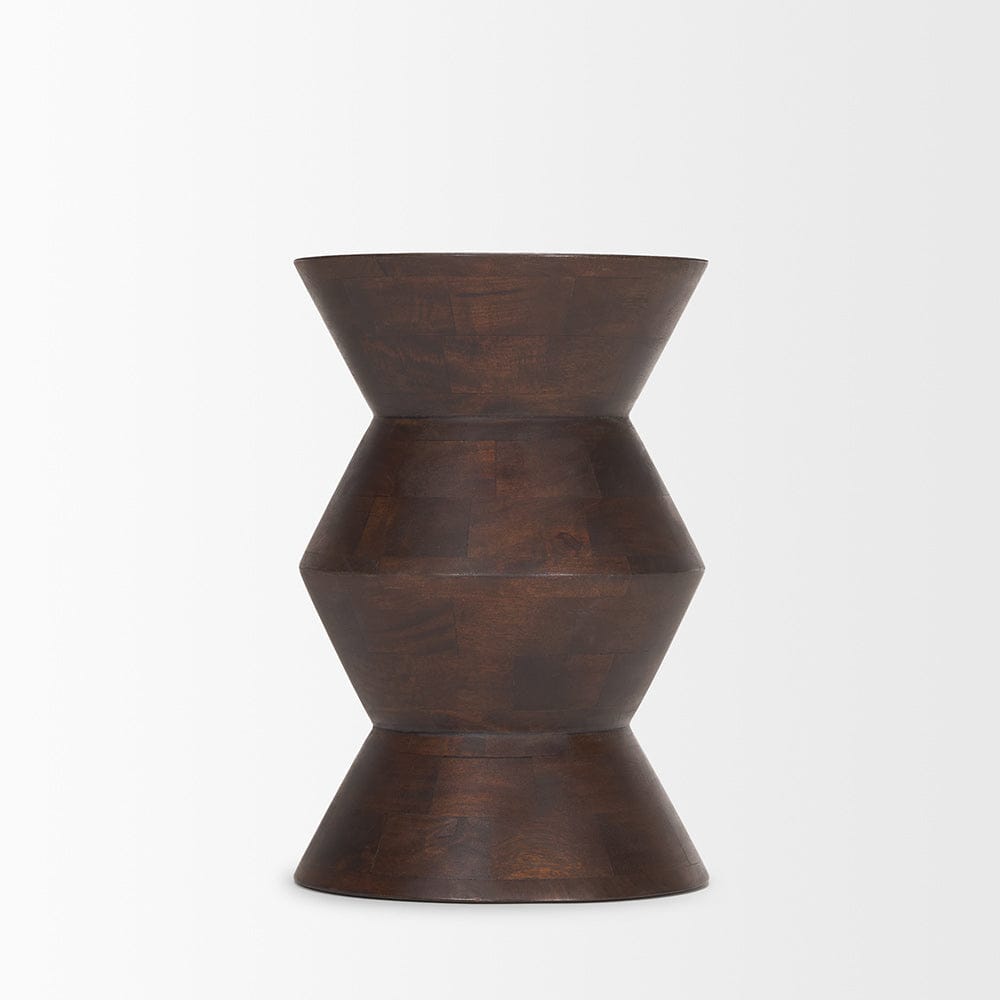 Mercana - Odessa Dark Brown Wood Accent Table - 70509 view 3