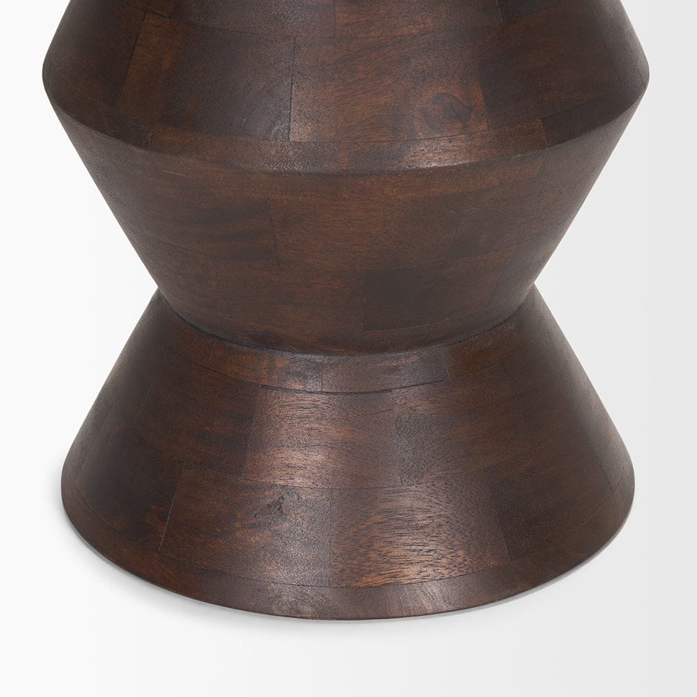 Mercana - Odessa Dark Brown Wood Accent Table - 70509 view 7