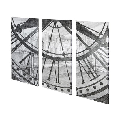 Mercana - Of Time and The River I by Mercana Studio a Hand Embellished Textured Canvas - 101007-L view 1