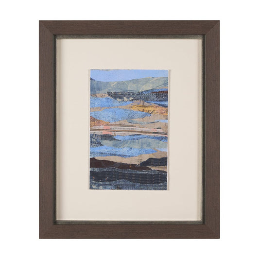 Mercana - Off In The Distance II by Mercana Studio a Hand Embellished Framed Art Print Matted under Glass - 15520 view 1