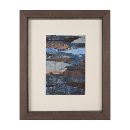 Mercana - Off In The Distance III by Mercana Studio a Hand Embellished Framed Art Print Matted under Glass - 15521 view 1