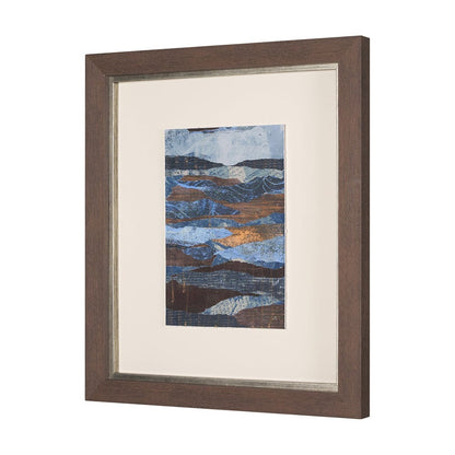 Mercana - Off In The Distance IV by Mercana Studio a Hand Embellished Framed Art Print Matted under Glass - 15522 view 2