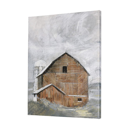 Mercana - Old Barn I by Mercana Studio a Hand Embellished Textured Canvas - 102409-L view 2