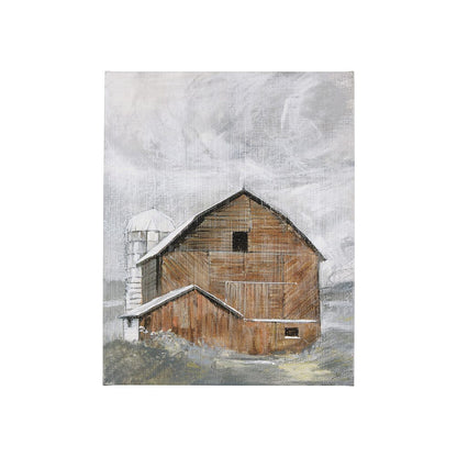 Mercana - Old Barn I by Mercana Studio a Hand Embellished Textured Canvas - 102409-S view 1