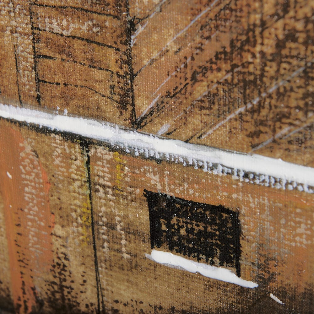 Mercana - Old Barn I by Mercana Studio a Hand Embellished Textured Canvas - 102409-S view 6